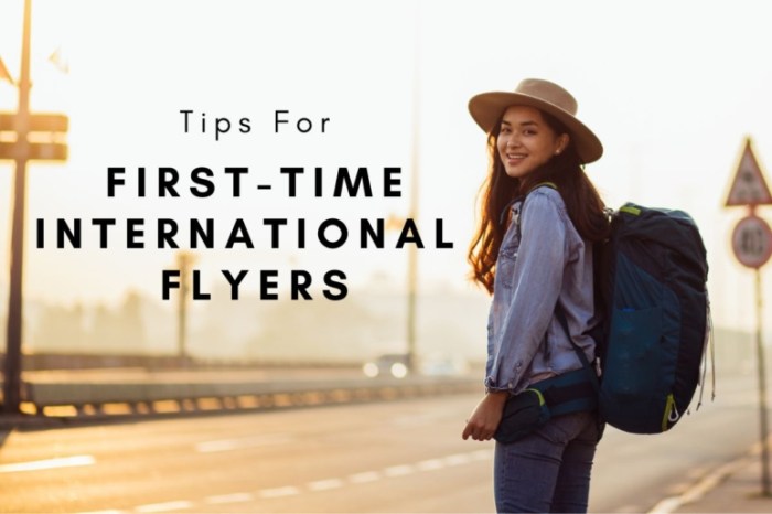 Travel Tips for First-Time Flyers